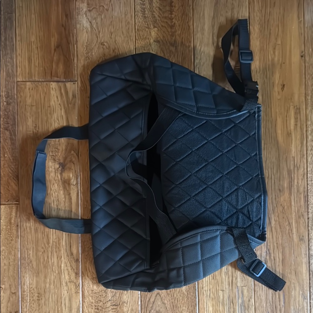Black Quilted Bag